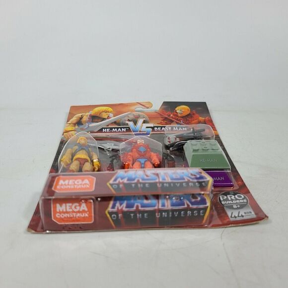 Mega Construx Masters Of The Universe He-Man vs Beast Man NEW MOTU BLOKS LEGO - Picture 5 of 5